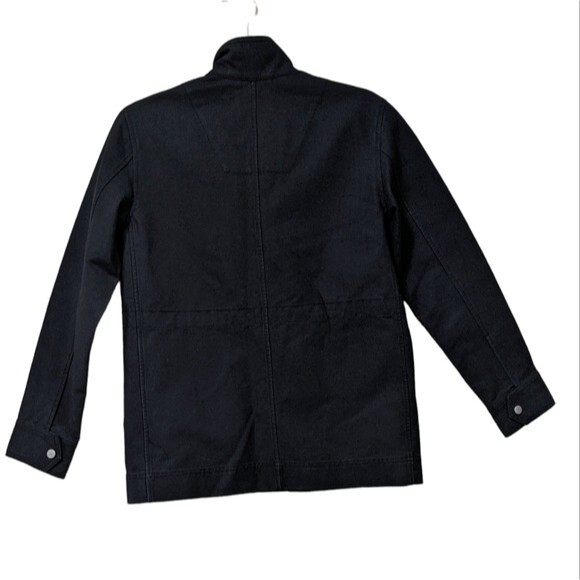 Everlane The modern utility military-esque zip front cotton jacket black  XS - Picture 2 of 8